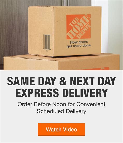 home depot online delivery.